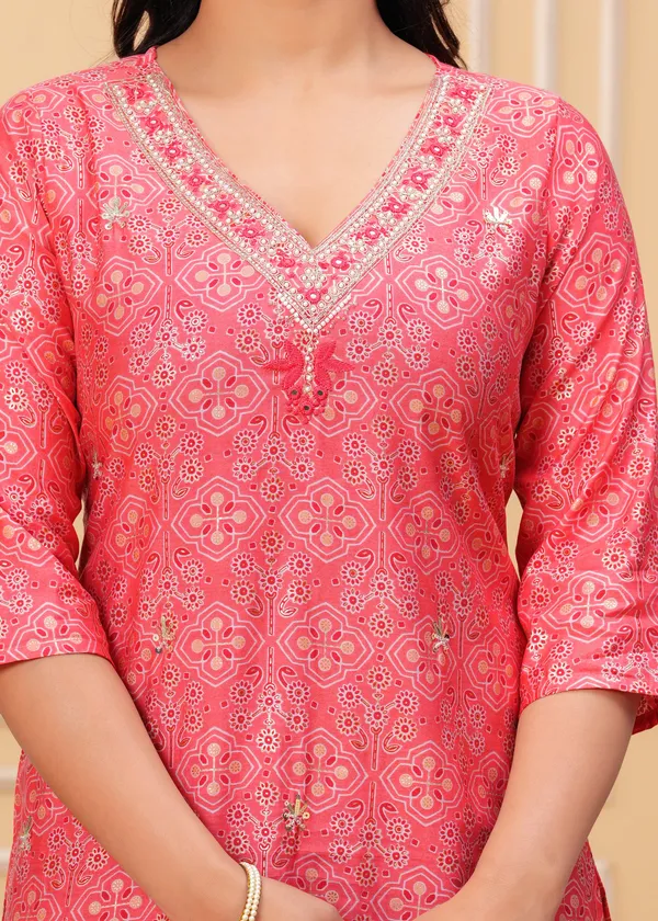 Ruby_Pink_Ethnic_Kurta_Set_with_Embroidered_Organza_Dupatta_new