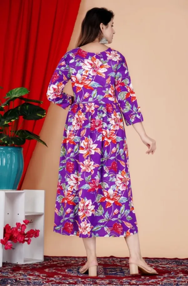 Women_Floral_Printed_Purple_Western_Dress