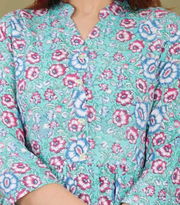 Women_Floral_Print_Viscose_Rayon_Sky_Blue_Anarkali_Kurta