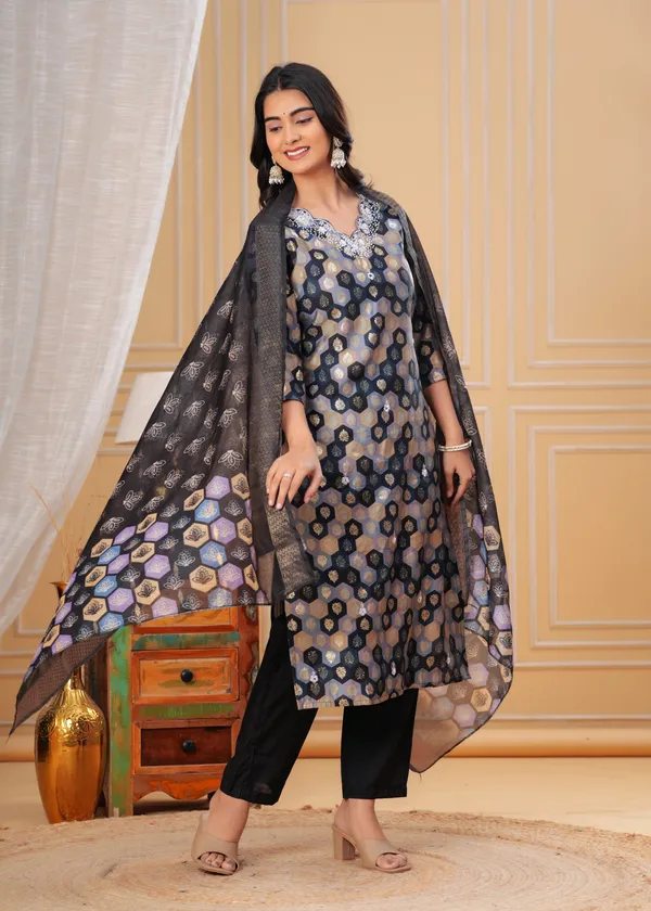 Black_Digital_Printed_Kurta_Pant_Set_with_Dupatta_new