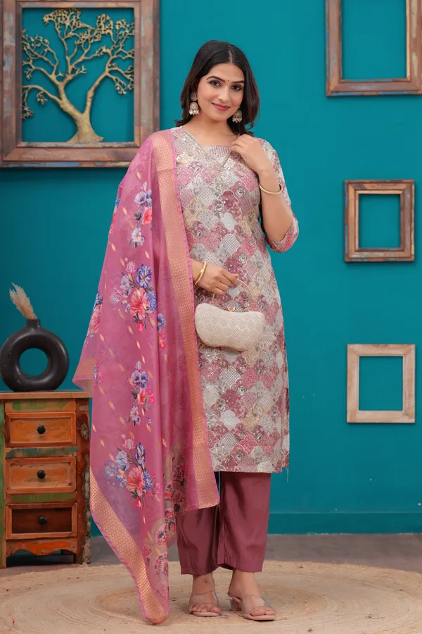 Plum_Elegance_Floral_Kurta_Set_with_Organza_Dupatta_new