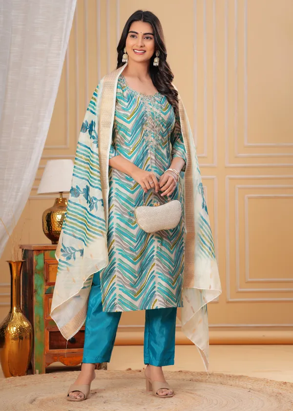 Aqua_Blue_Digital_Print_Kurta_Set_with_Floral_Dupatta_new