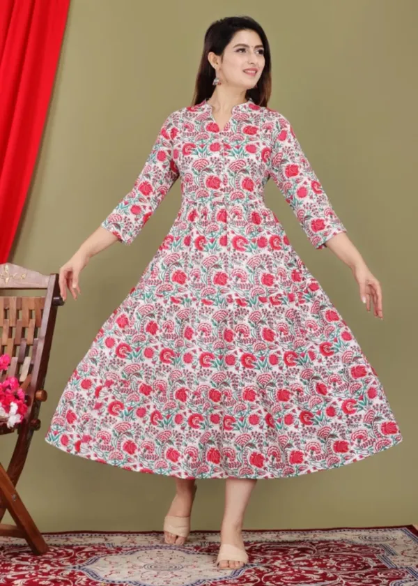 Women_Floral_Print_Viscose_Rayon_Red_Anarkali_Kurta