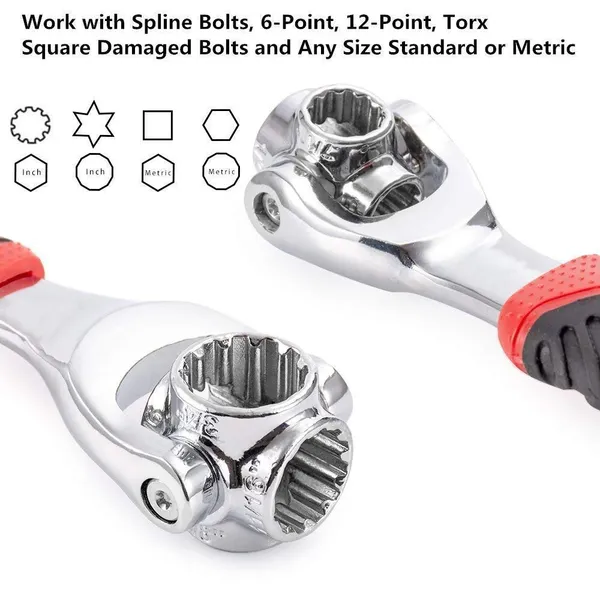 Multicolor_2-In-1_Tiger_Wrench_Tools_Socket_Works_With_Spline_Bolts_Torx_360_Degree_6-Point_Universal_Furniture_Car_Repair_Hand_Tool(48-Tools)
