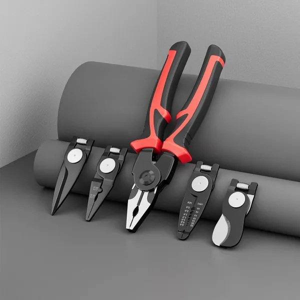 Multicolor_5_In_1_Multifunctional_Pliers_Tool_Kit_With_5_Interchangeable_Heads_Special_For_Electricians