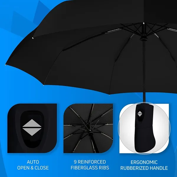 Multicolor_Umbrella_Automatic_Open_Travel_Umbrella_With_Wind_Vent,Umbrella_Big_Size_For_Men