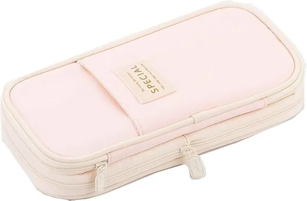 Baby_Pink__Colorful_Large_Storage_Pencil_Pen_Case_Bag_With_Zipper_Big_Capacity_Makeup_Pouch_Cosmetics_Organizer
