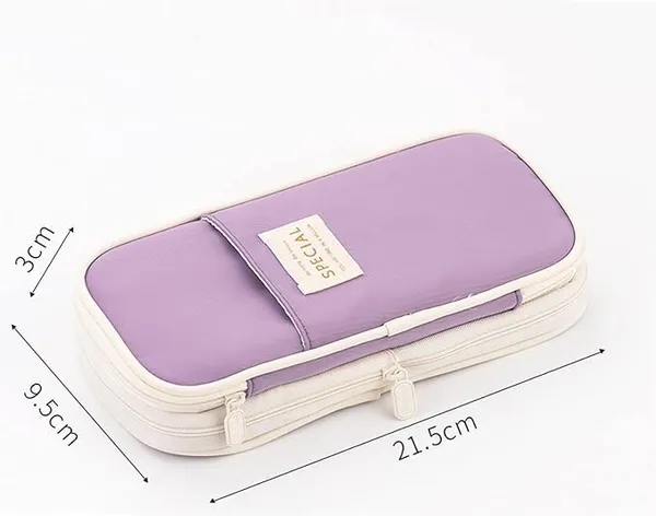 Baby_Pink__Colorful_Large_Storage_Pencil_Pen_Case_Bag_With_Zipper_Big_Capacity_Makeup_Pouch_Cosmetics_Organizer