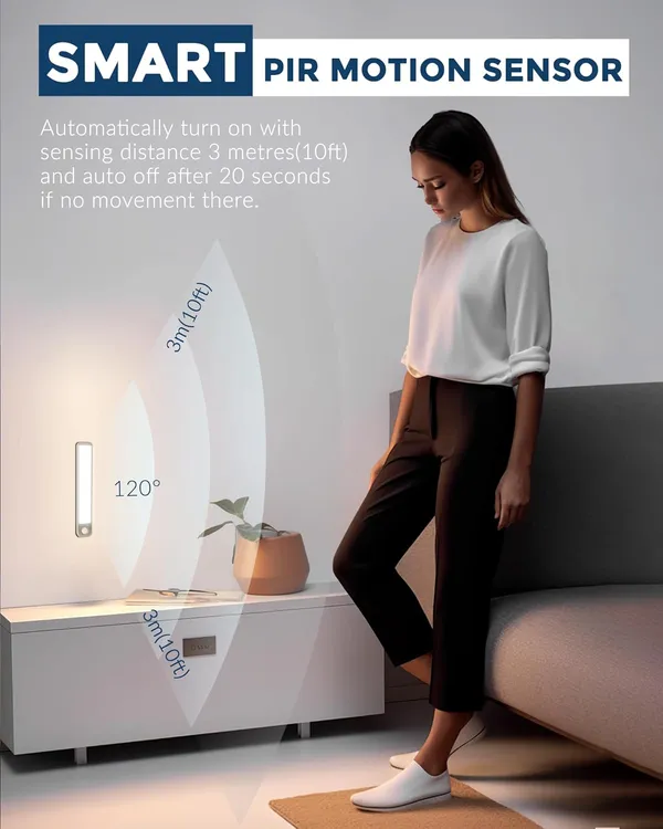 Under_Cabinet_Light_96LED,_3_Color_25cm_Wireless_Dimmable_Magnetic_LED_Strip_Wardrobe_Light_with_Motion_Sensor,_2000mAh_Rechargeable_Cupboard_Sensor_Light_for_Kitchen_Closet_Stair,_1_Pack