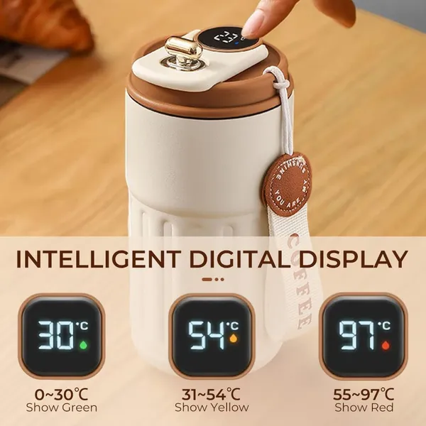 Fancy_Coffee_Mug_with_Smart_Temperature_Display_420_ML,_Stainless_Steel_Double_Wall_Vacuum_Insulated_Thermal_Travel_Coffee_Mug_with_Leak-Proof_Lid_and_Strap_Hot_Cold_Thermos