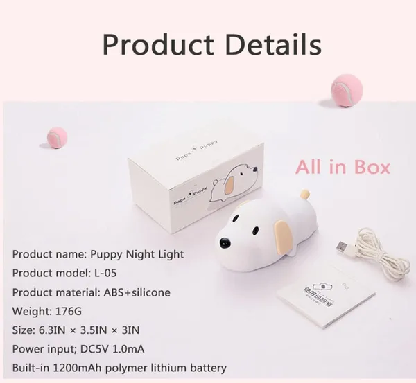 Dog_Night_Light_For_Kids_|_Silicone_Night_Light_7-Color_Changing_Led_Lamp