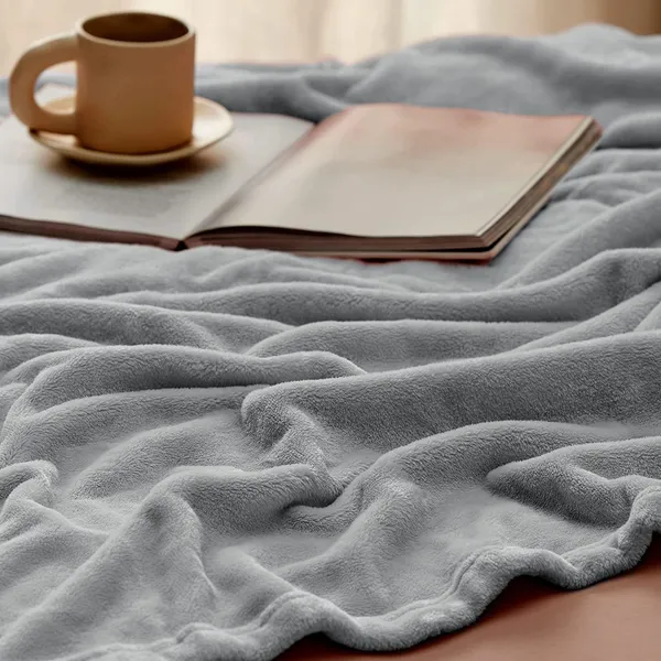 Grey_Premium_Plush_Summer_Double_Bed_Dohar/Ac_Blanket_|_200_Gsm_Reversible_Lightweight_Cozy_Soft_For_Bed,_Sofa