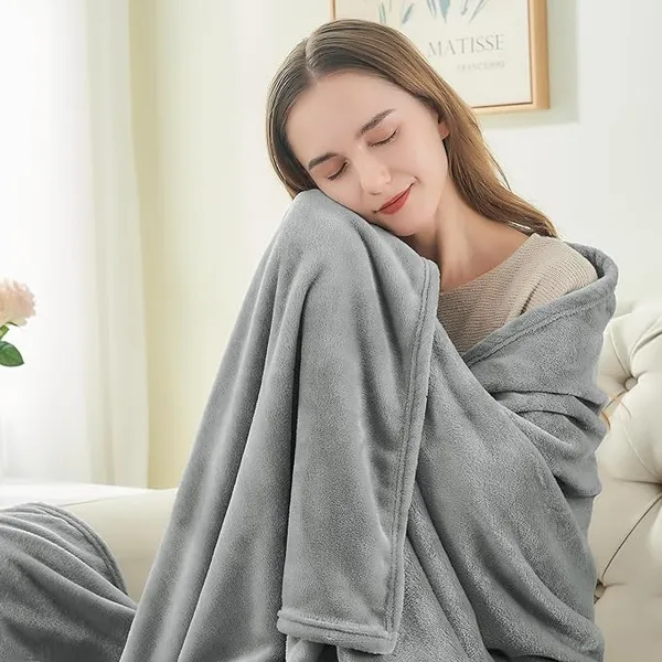 Grey_Premium_Plush_Summer_Double_Bed_Dohar/Ac_Blanket_|_200_Gsm_Reversible_Lightweight_Cozy_Soft_For_Bed,_Sofa