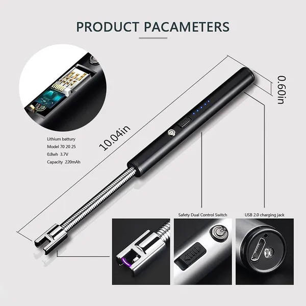 Multicolor_Usb_Electric_Lighter_Rechargeable_With_Led_Indicator,_360°_Lighter,_Long_Flameless_Lighter