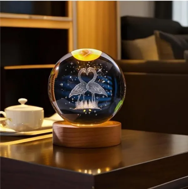 3D_FLAMINGO_CRYSTAL_BALL_LIGHT