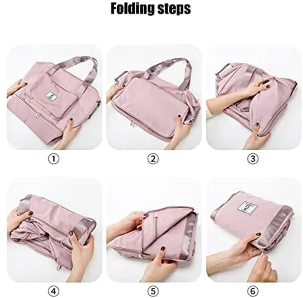 Multicolor_Nylon_41_Liter_Expandable_Travel_Bags_For_Women,_Duffle_Bags_For_Women_Luggage,_Foldable_Vanity_Traveling_Bag