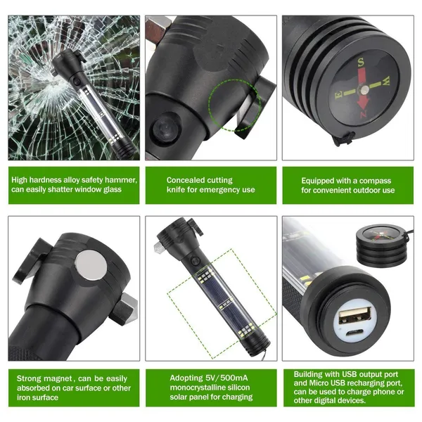 Multicolor_Solar_Led_Torch_Light_Aluminum_7_Mode_Rechargeable_High_Power_Long_Distance_With_Led_Torch_Flashlight_Use_For_Car