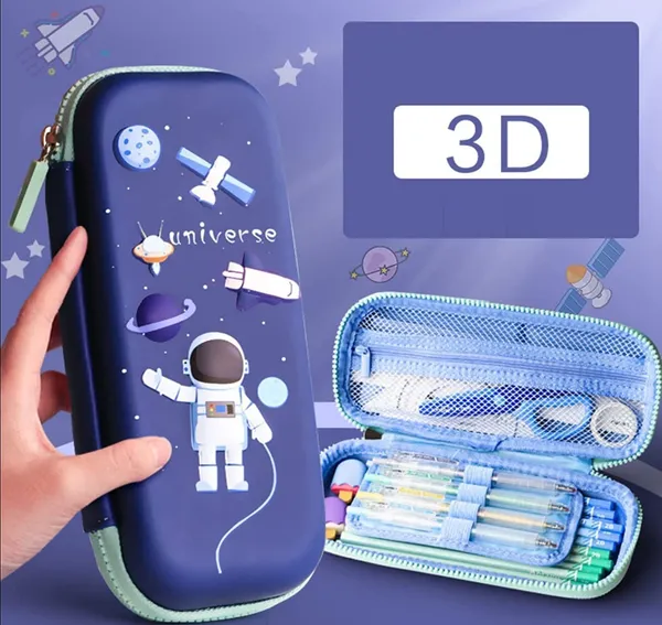 Multicolor_Canvas_3D_Cover_Space_Astronaut_Theme_Pencil_Case_Large_Capacity_Pencil_Pouch_Bag_Compass_School_Pouch_Organizer