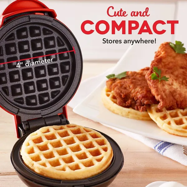 Multicolor_Mini_Waffle_Maker,_Red_(Mini_Waffle_Maker)_(Waffle_Maker)