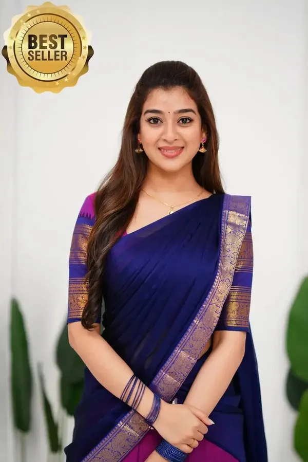 Kanjivaram_Silk_Zari_Half_Lehenga_Saree_With_Blouse_And_Dupatta