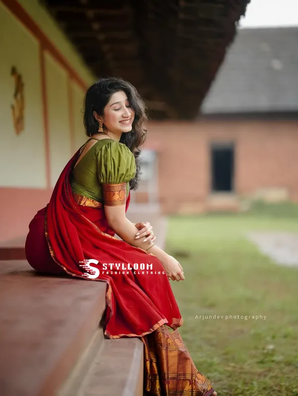 kanjivaram_cotton_halfsaree_with_blouse_and_duppata