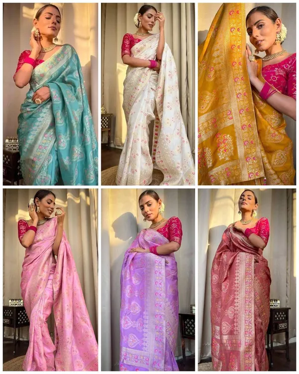 Baby_Pink_Banarasi_soft_Designer_Silk_Saree_With_Blouse_Peace_For_Women