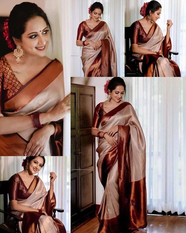 Cream_Banarasi_soft_Designer_Silk_Saree_With_Unstitched_Blouse_Piece_For_Women