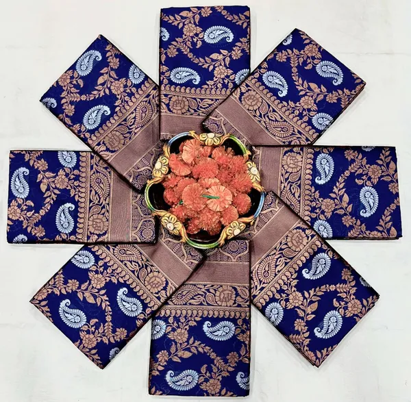 Nevy_Blue_Banarasi_Soft_Lichi_Designer_Silk_Saree_With_Blouse_Peace_For_Women