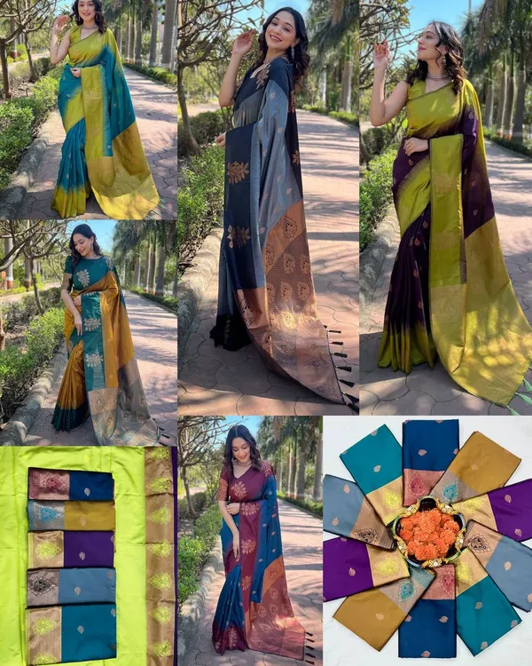 Rama_Banarasi_Designer_Silk_Saree_With_Unstitched_Blouse_Piece_For_Women