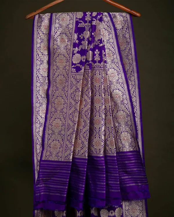 Superb_Purple_Banarasi__Soft_Lichi_Designer_Silk_Saree_With_Jacquard_Work_With_Unstitched_Blouse_Piece_For_Women