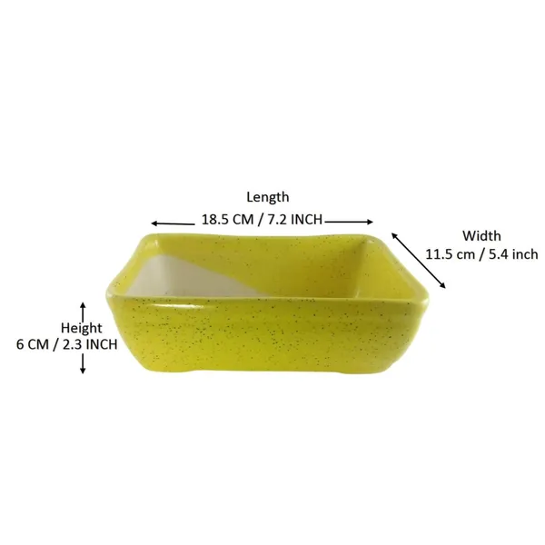 Rectangle_Ceramic_Pots_For_Indoor_Plants,Planters,Flower,Gamla_For_Indoor,Outdoor,Balcony,Home,Garden,Office_Decor,Succulent_Pot(Yellow)(L:18.5_Cm,_W:11.5_Cm,_H:6_Cm)