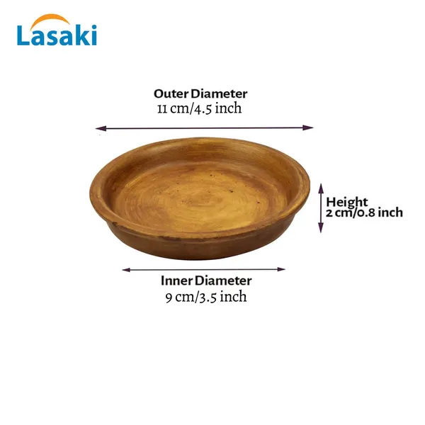 Round_Ceramic_Trays_(Plates_Saucers)_For_Pots,_Planters,_Flower,_Succulent(Set_Of_2,Antique,3.5_Inch)_R3.5