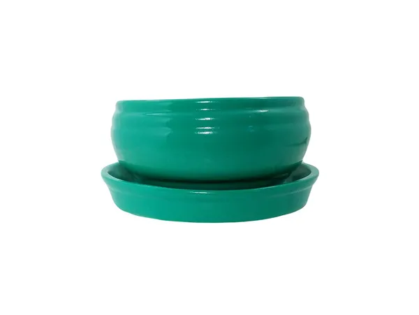 Bowl_With_Tray_Plate_Ceramic_Pots_For_Indoor_Plants,Planters,Flower_Pots,Gamla_For_Indoor,Outdoor,Succulent_Pot_(Green)