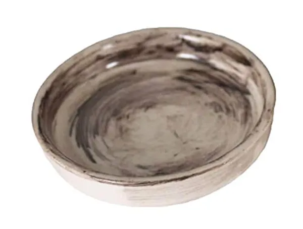 Plate_Tray_(Set_Of_Two)_Ceramic_Pots_For_Indoor_Plants,Planters,Flower_Pots,Gamla_For_Indoor,Outdoor,Succulent_Pot.(Color:_Ivory)(D:_10_Cm,_H:_1.5_Cm)