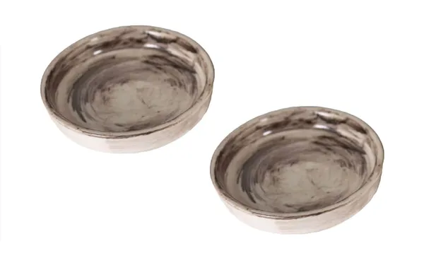 Plate_Tray_(Set_Of_Two)_Ceramic_Pots_For_Indoor_Plants,Planters,Flower_Pots,Gamla_For_Indoor,Outdoor,Succulent_Pot.(Color:_Ivory)(D:_10_Cm,_H:_1.5_Cm)