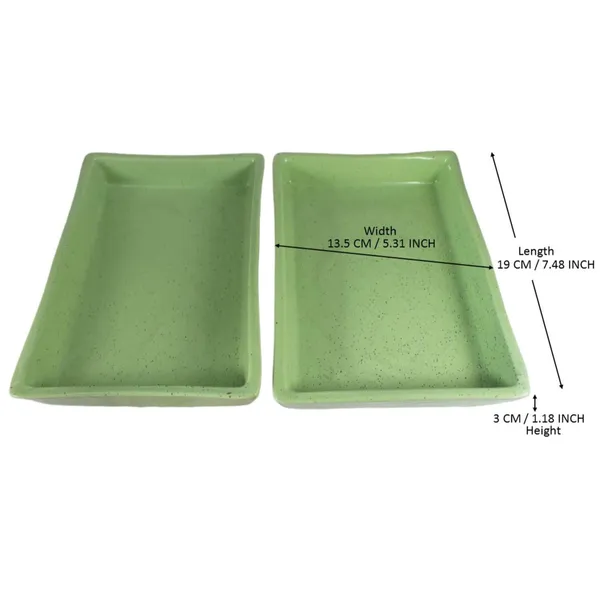 Plate_Tray_(Set_Of_Two)_For_Ceramic_Pots_For_Indoor_Plants,Planters,Flower_Pots,Gamla_(L:19_Cm,_W:13.5_Cm,_H:3_Cm)