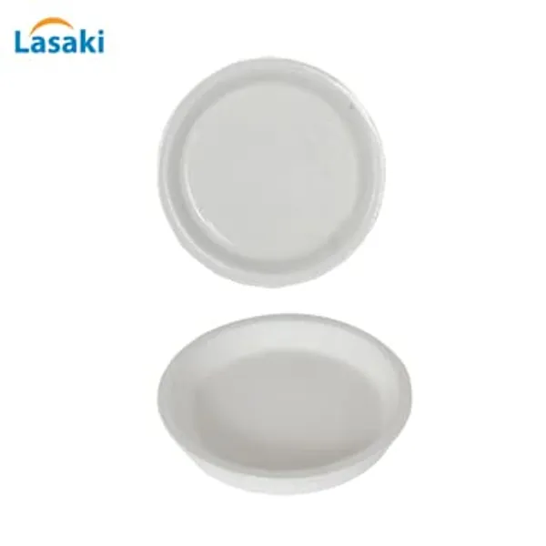 Round_Ceramic_Trays_(Plates_Saucers)_For_Pots,_Planters,_Flower,_Succulent(Set_Of_2,White,3.5_Inch)_R3.5