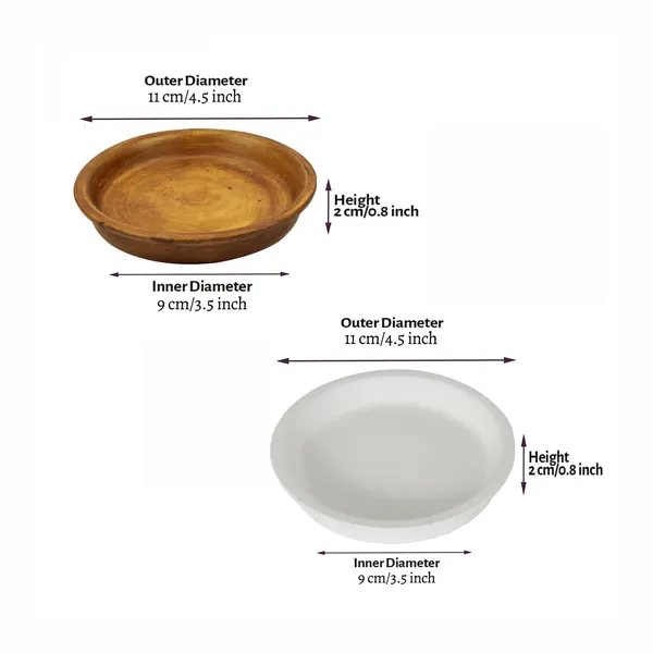 Round_Ceramic_Trays_(Plates_Saucers)_For_Pots,_Planters,_Flower,_Succulent(3.5_Inch,Set_Of_2)_R3.5