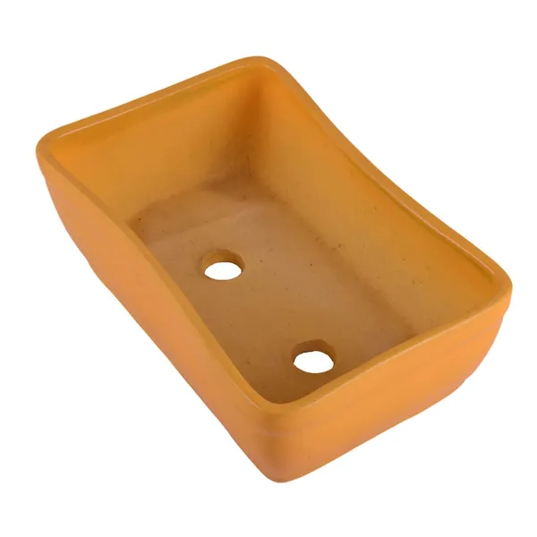 Rectangle_Ceramic_Pots_For_Indoor_Plants,Planters,Flower_Pots,Gamla_For_Indoor,Outdoor,Balcony,Home,Garden,Office_Decor,Succulent_Pot_(Color:Hp_Yellow)_Rec003