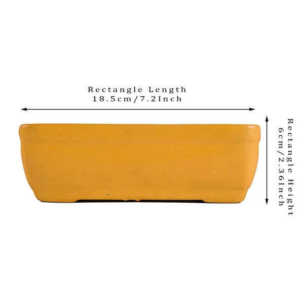 Rectangle_Ceramic_Pots_For_Indoor_Plants,Planters,Flower_Pots,Gamla_For_Indoor,Outdoor,Balcony,Home,Garden,Office_Decor,Succulent_Pot_(Color:Hp_Yellow)_Rec003