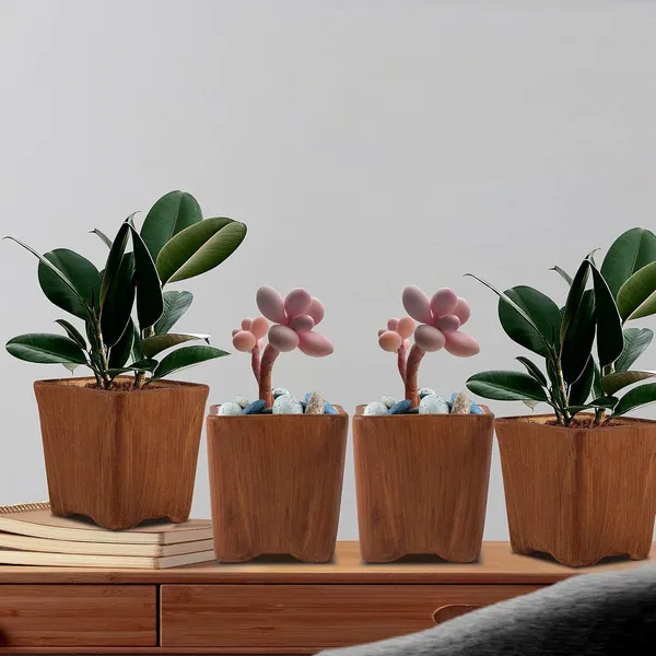 Ceramic_Mini_Pots_For_Indoor_Plants,_Planters,_Flower_Pot,_Gamla,_Table_Top_Outdoor,_Succulent_Pot.(Color:_Antique_Set_Of_4)