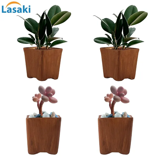 Ceramic_Mini_Pots_For_Indoor_Plants,_Planters,_Flower_Pot,_Gamla,_Table_Top_Outdoor,_Succulent_Pot.(Color:_Antique_Set_Of_4)