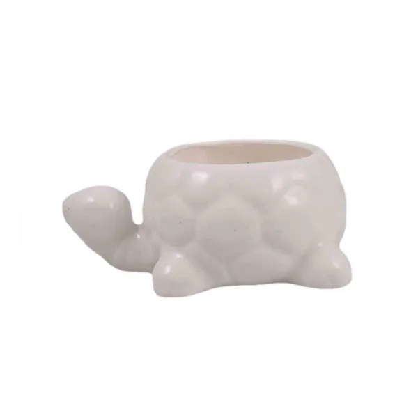 Tortoise_Small_Ceramic_Pots_Best_Use_For_Indoor_Plants,_Planters,_Flower_Pots,_Gamla_For_Indoor_Or_Outdoor_And_Succulent_Pot(Color:White_Hp)