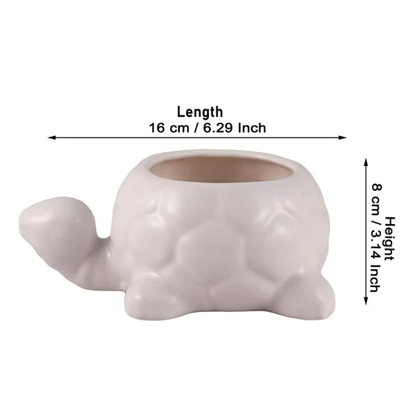 Tortoise_Small_Ceramic_Pots_Best_Use_For_Indoor_Plants,_Planters,_Flower_Pots,_Gamla_For_Indoor_Or_Outdoor_And_Succulent_Pot(Color:White_Hp)