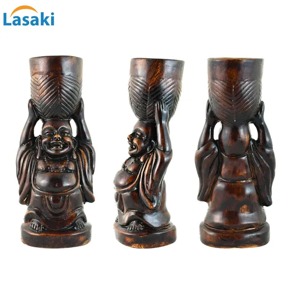 Laughing_Buddha_Antique_Ceramic_Pot_With_Antique_Saucer_For_Indoor_Plants_Living_Room_Interior_Pot_Plant_Home_Décor_Planter_(Cir002)