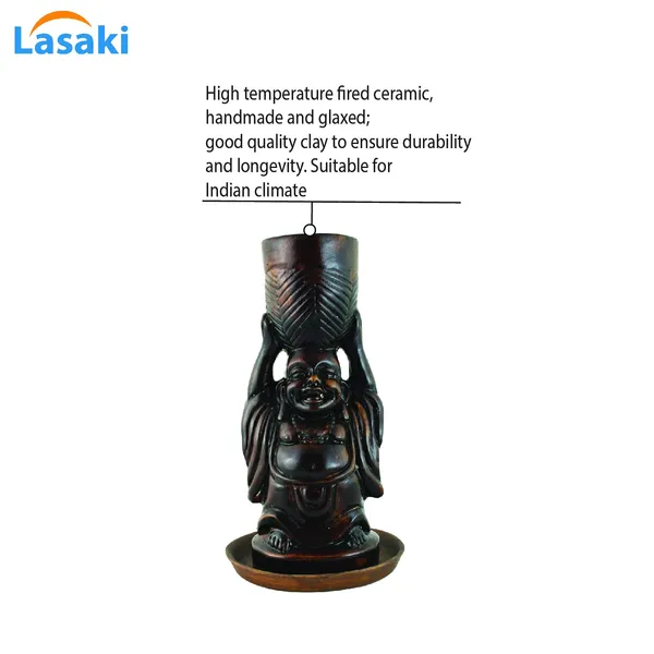 Laughing_Buddha_Antique_Ceramic_Pot_With_Antique_Saucer_For_Indoor_Plants_Living_Room_Interior_Pot_Plant_Home_Décor_Planter_(Cir002)