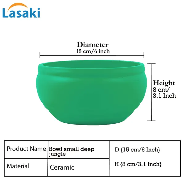 Bowl_Small_Deep_Jungle_Ceramic_Pots_For_Indoor_Plants,_Planters,_Flower,_Pots,_Gamla,_Outdoor,_Balcony,_Home,_Garden,_Office_Decor,_Succulent_Pot(D_-_15_X_H_-_8_Cm)