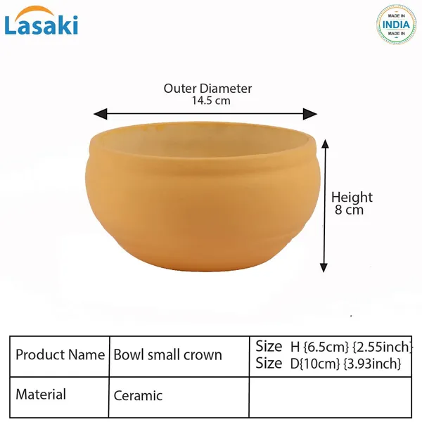 Bowl_Small_Saffron_Ceramic_Pots_For_Indoor_Plants,_Planters,_Flower,_Pots,_Gamla,_Outdoor,_Balcony,_Home,_Garden,_Office_Decor,_Succulent_Pot(D_-_15_X_H_-_8_Cm)