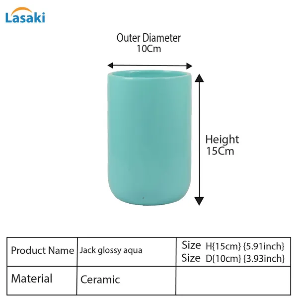 Jack_Aqua_Ceramic_Pots_For_Indoor_Plants,_Planters,_Flower,_Pots,_Gamla,_Outdoor,_Balcony,_Home,_Garden,_Office_Decor,_Succulent_Pot(H_-_15_X_D_-_10_Cm)
