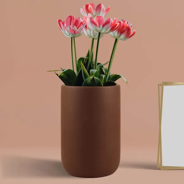 Jack_Truffle_Ceramic_Pots_For_Indoor_Plants,_Planters,_Flower,_Pots,_Gamla,_Outdoor,_Balcony,_Home,_Garden,_Office_Decor,_Succulent_Pot(H_-_15_X_D_-_10_Cm)